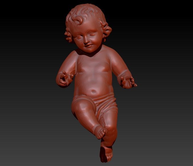 Infant Jesus 3D print model_1