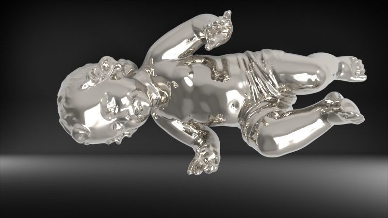 Infant Jesus 3D print model_13