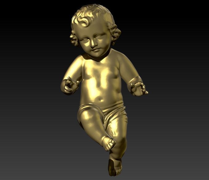 Infant Jesus 3D print model_7