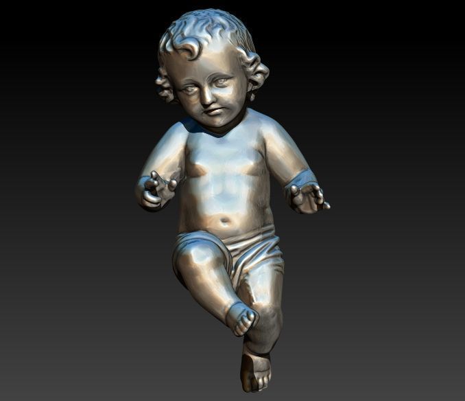 Infant Jesus 3D print model_15