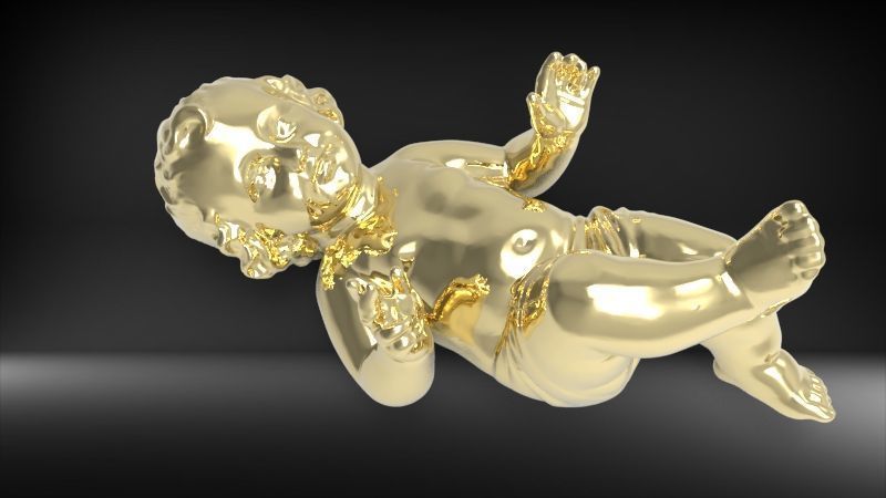 Infant Jesus 3D print model_6