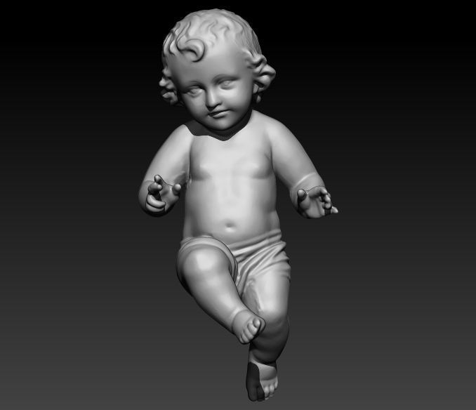 Infant Jesus 3D print model_14