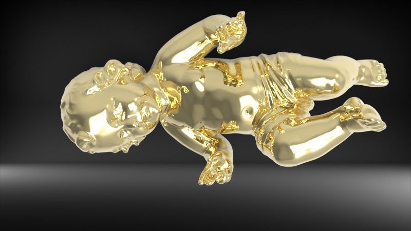 Infant Jesus 3D print model_8