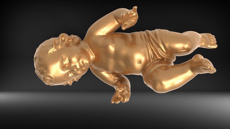 Infant Jesus 3D print model_12