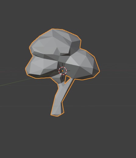 Low-Poly Tree Variant Low-poly 3D model_4