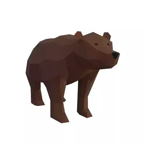 Low Poly Bear