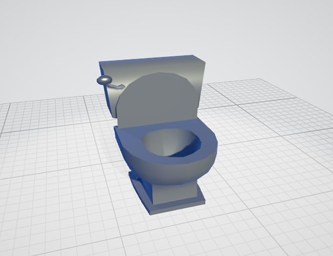Toilet 3D model