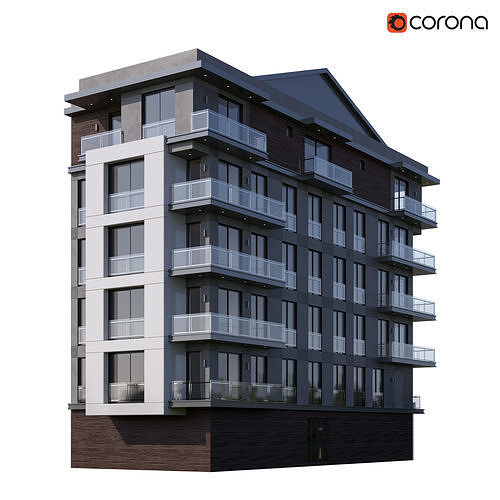 Modern Apartment 3 3D model 4