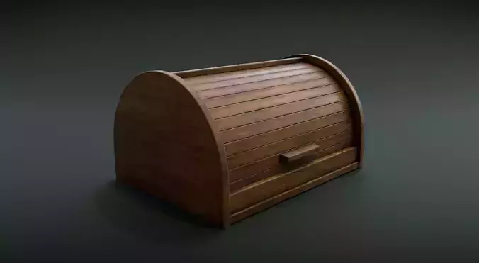 Roll-Top Bread Box