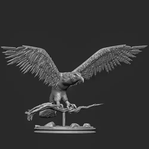 Eagle 3D print model