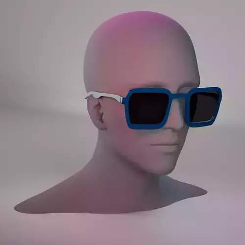 Futuristic Augmented Reality Headset