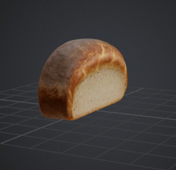 3D Sliced Bread 3D model_3