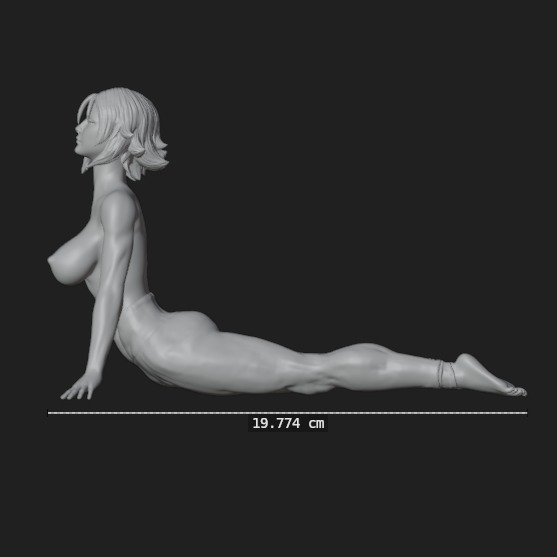 FIGURE NSFW Morning Routine 01 MINIATURE DECORATION 3D print model_5