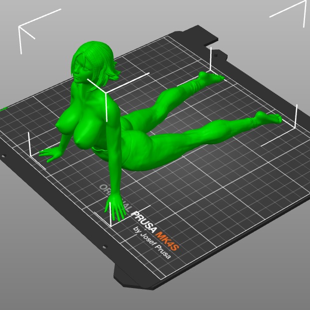 FIGURE NSFW Morning Routine 01 MINIATURE DECORATION 3D print model_3