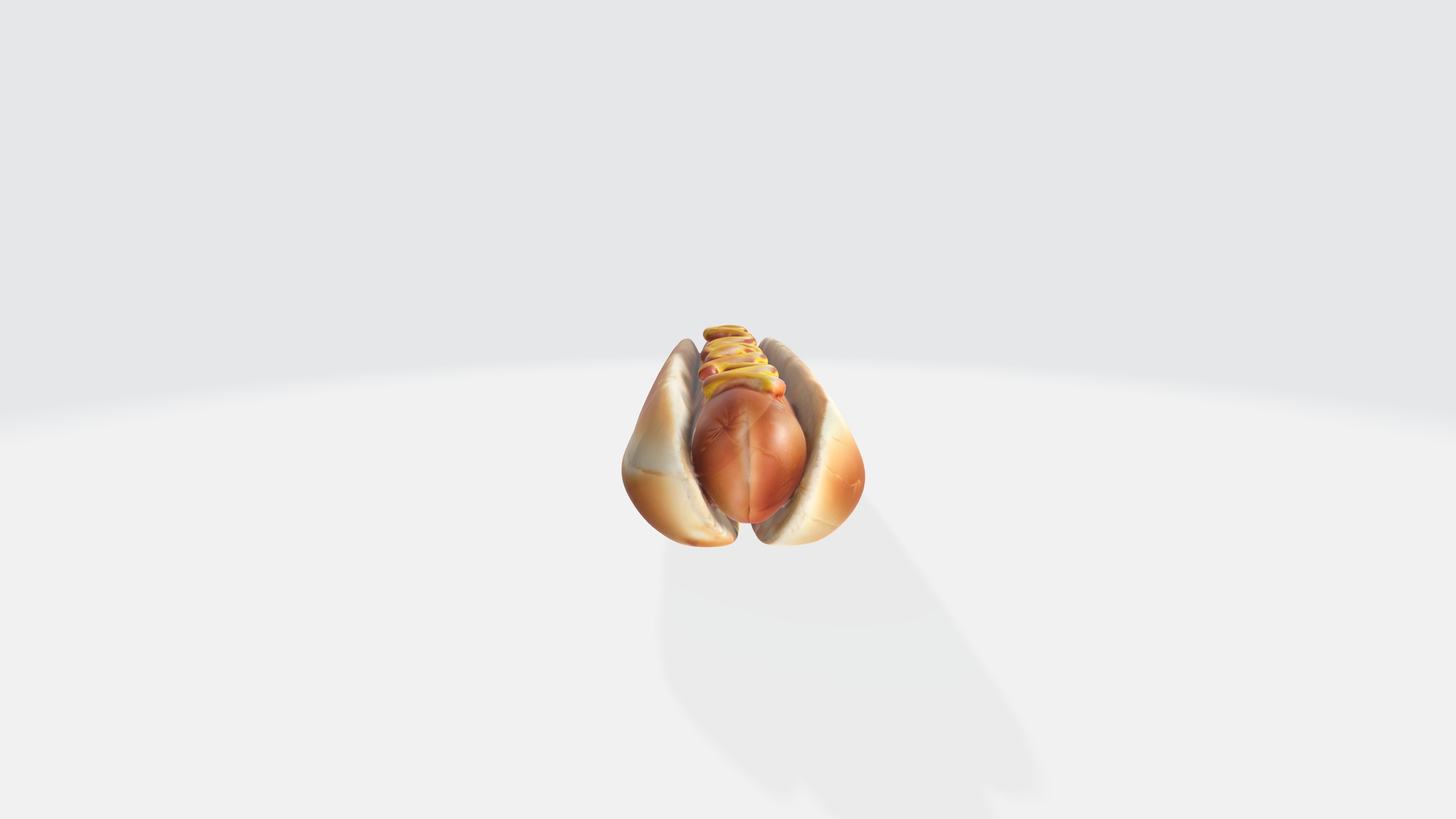 Hotdog Model 3D model_2