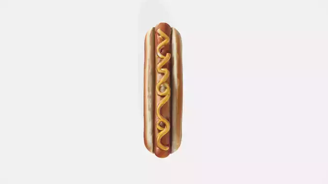 Hotdog Model 3D model
