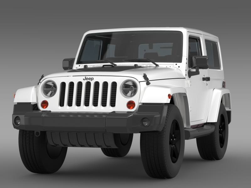 Jeep Wrangler Arctic 2012 3D model_3