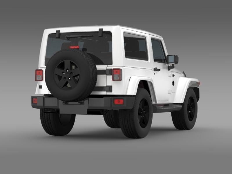 Jeep Wrangler Arctic 2012 3D model_8