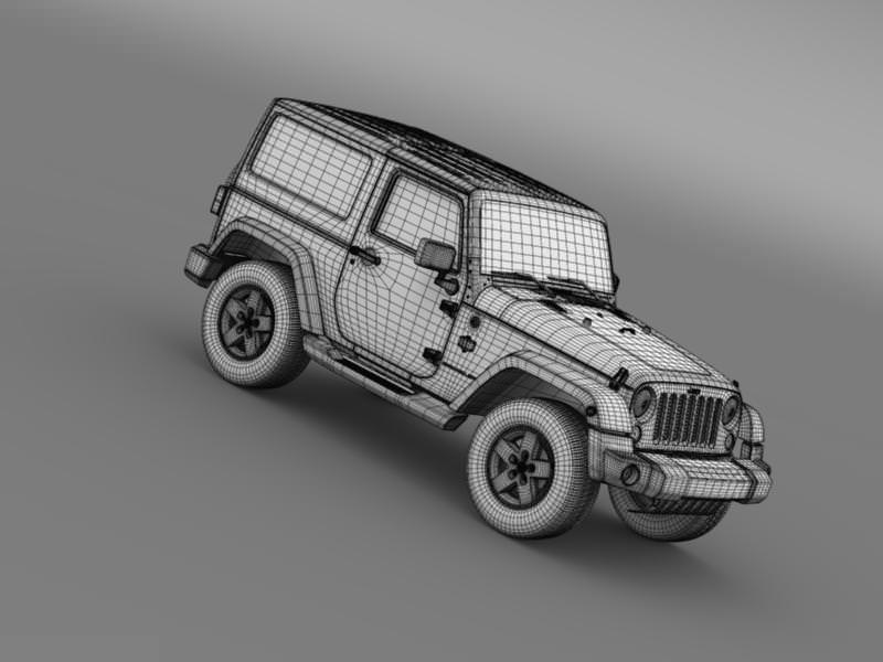 Jeep Wrangler Arctic 2012 3D model_20
