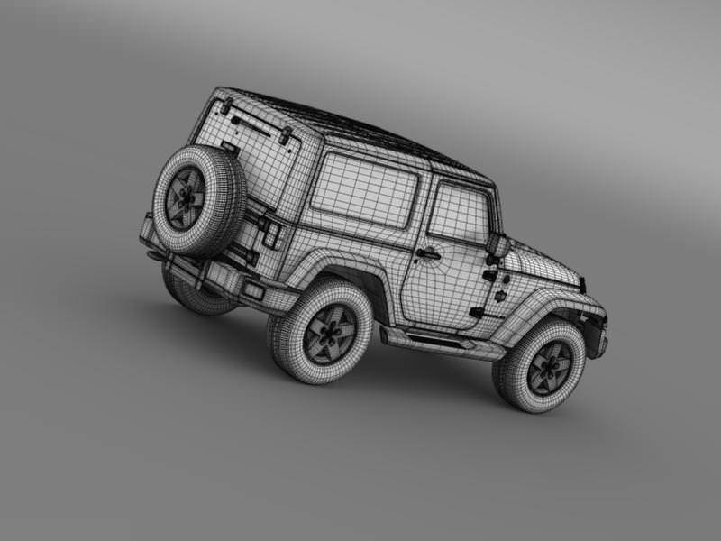 Jeep Wrangler Arctic 2012 3D model_17