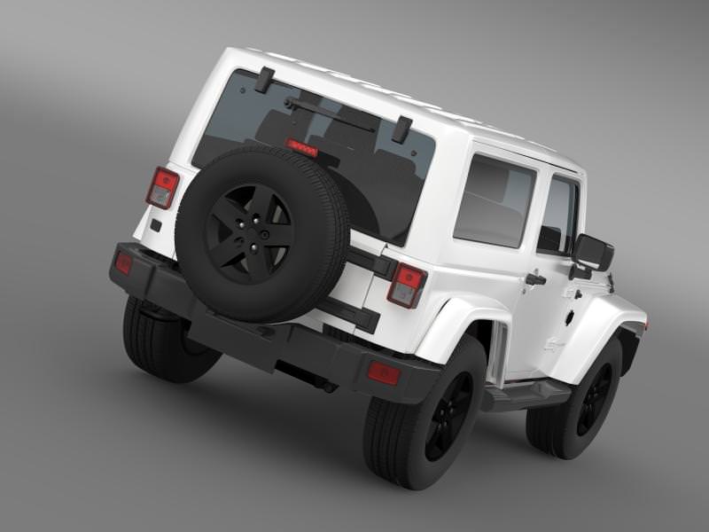 Jeep Wrangler Arctic 2012 3D model_2