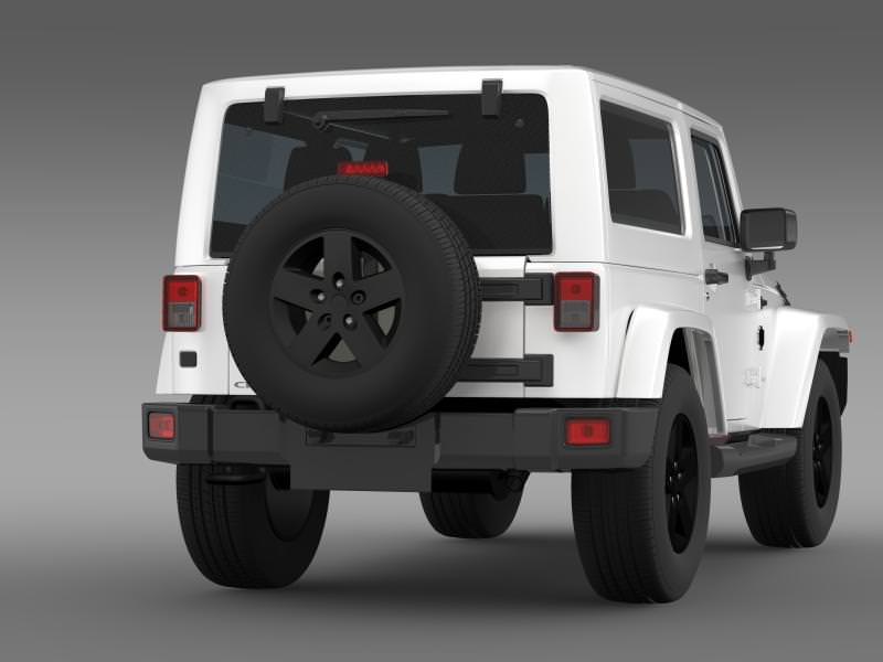 Jeep Wrangler Arctic 2012 3D model_7