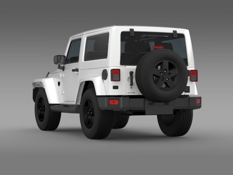 Jeep Wrangler Arctic 2012 3D model_9