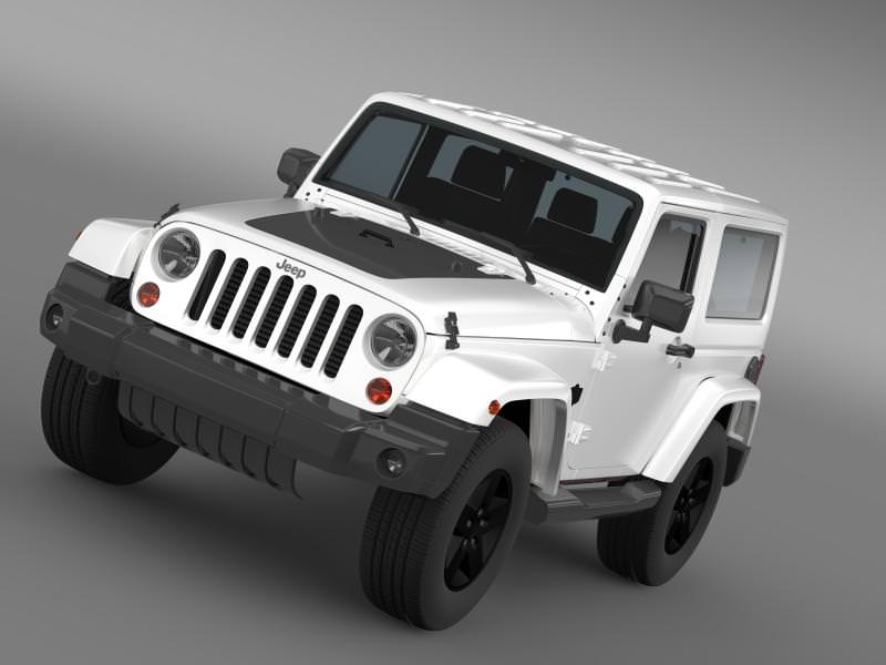 Jeep Wrangler Arctic 2012 3D model_1