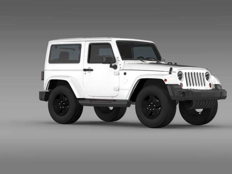 Jeep Wrangler Arctic 2012 3D model_11