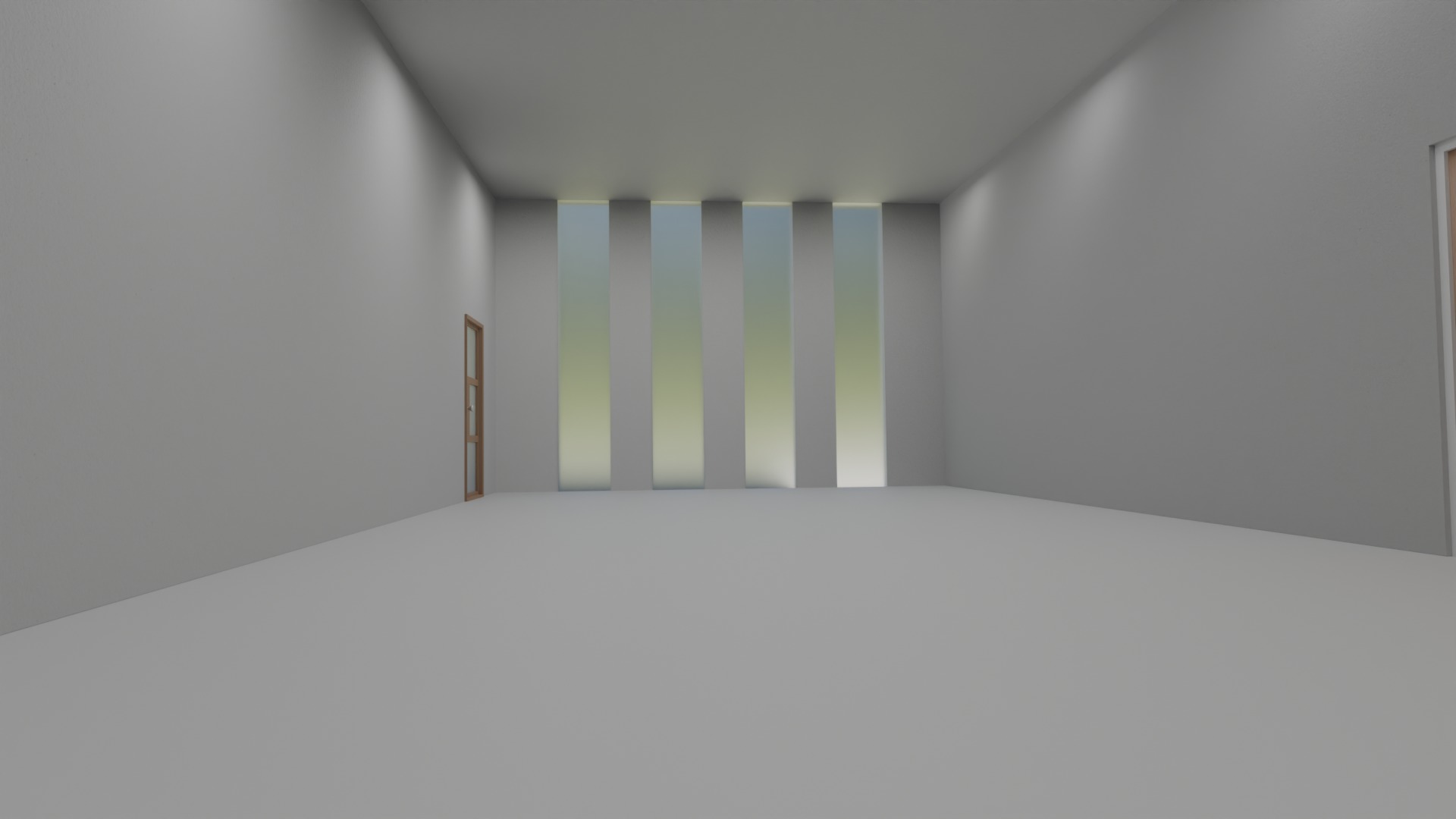 White Villa 3D model_3
