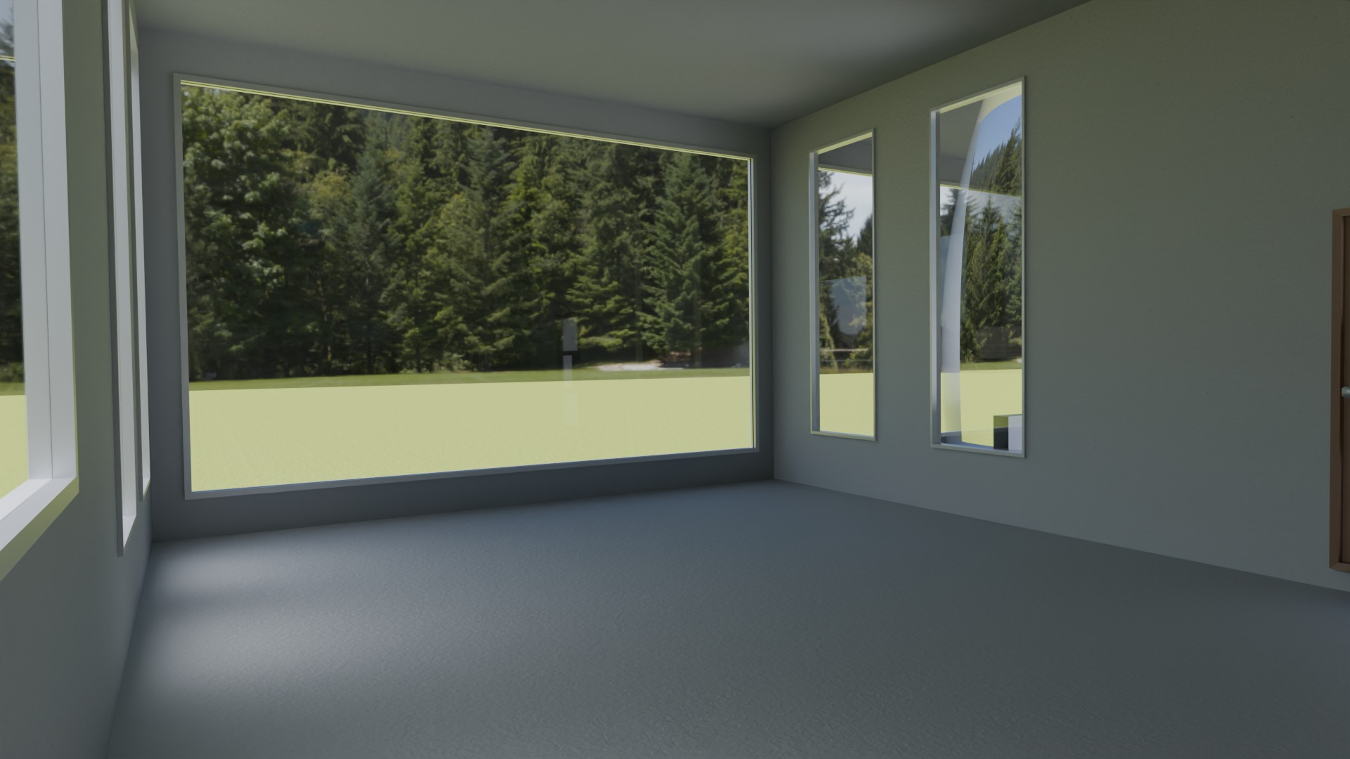 White Villa 3D model_5