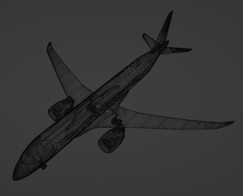 Embraer E190 3D model_3