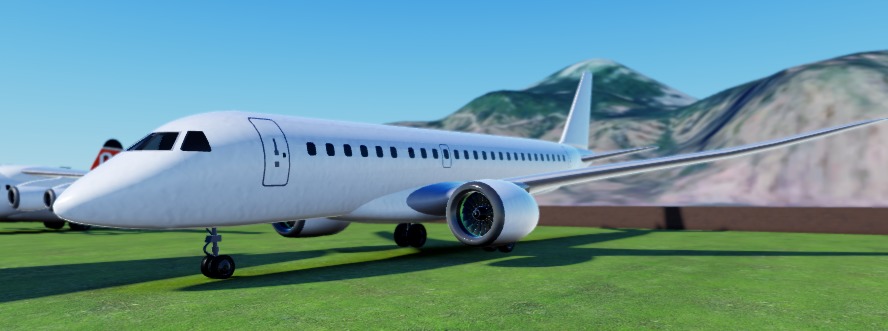 Embraer E190 3D model_1