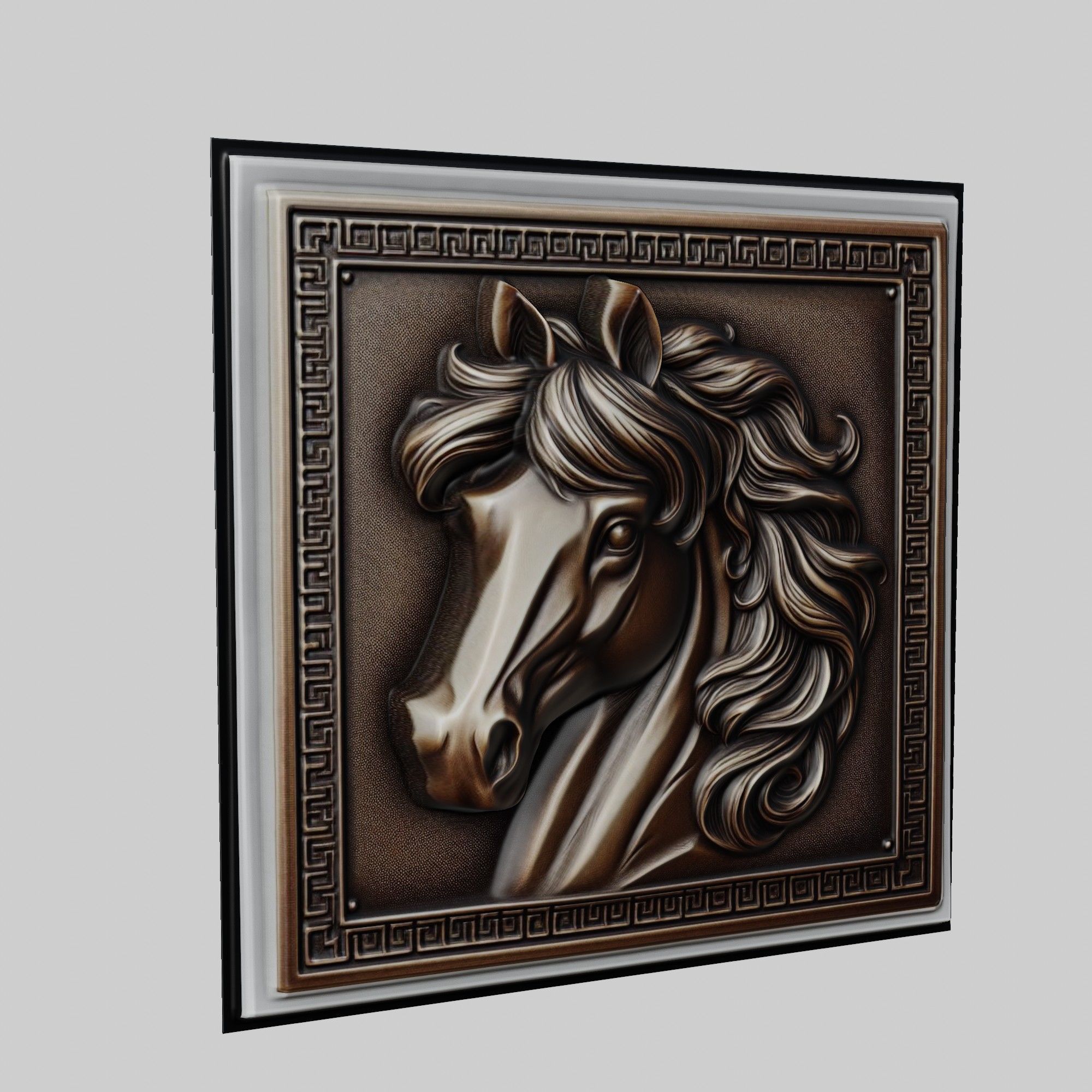 Horse Animal 3D print model_1