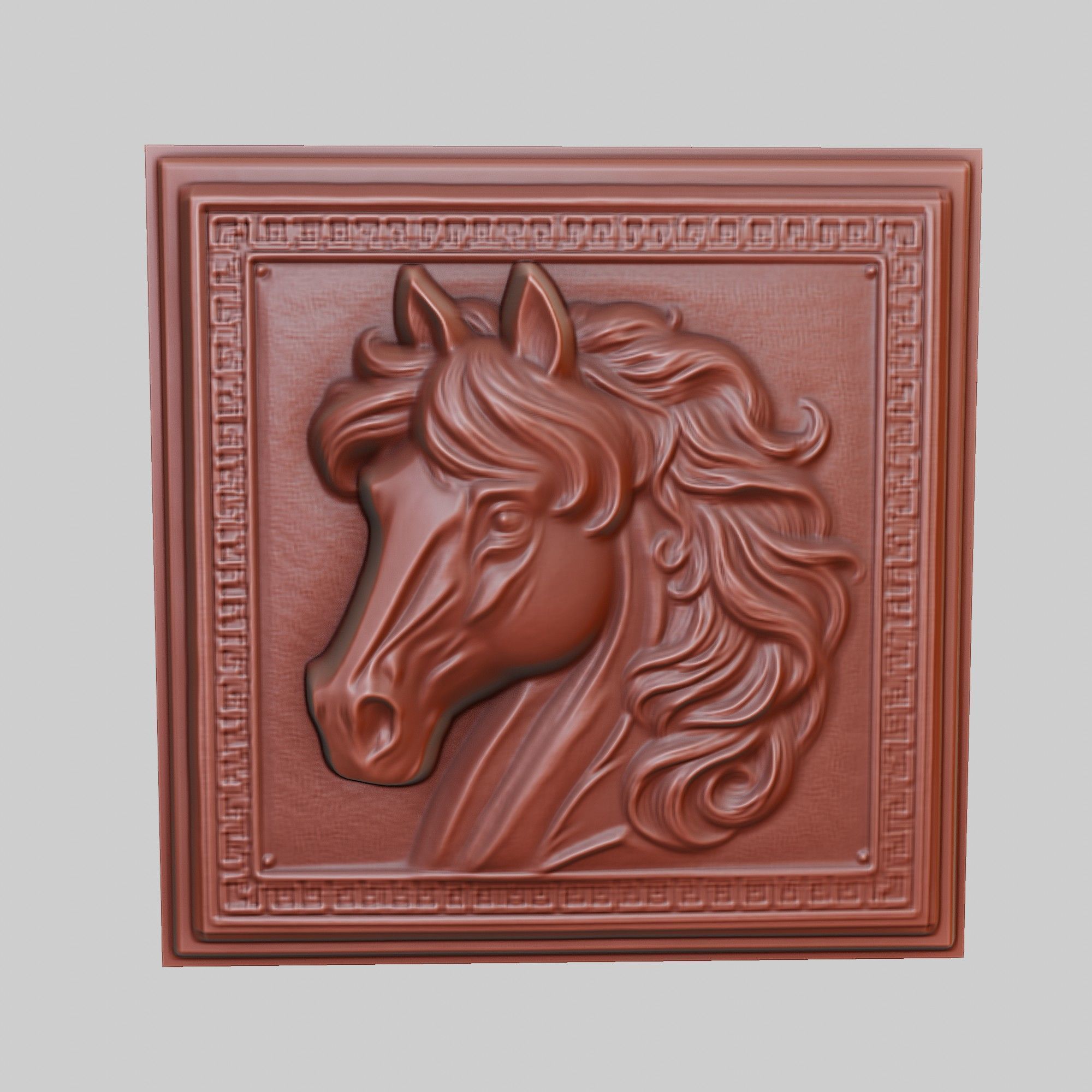 Horse Animal 3D print model_2