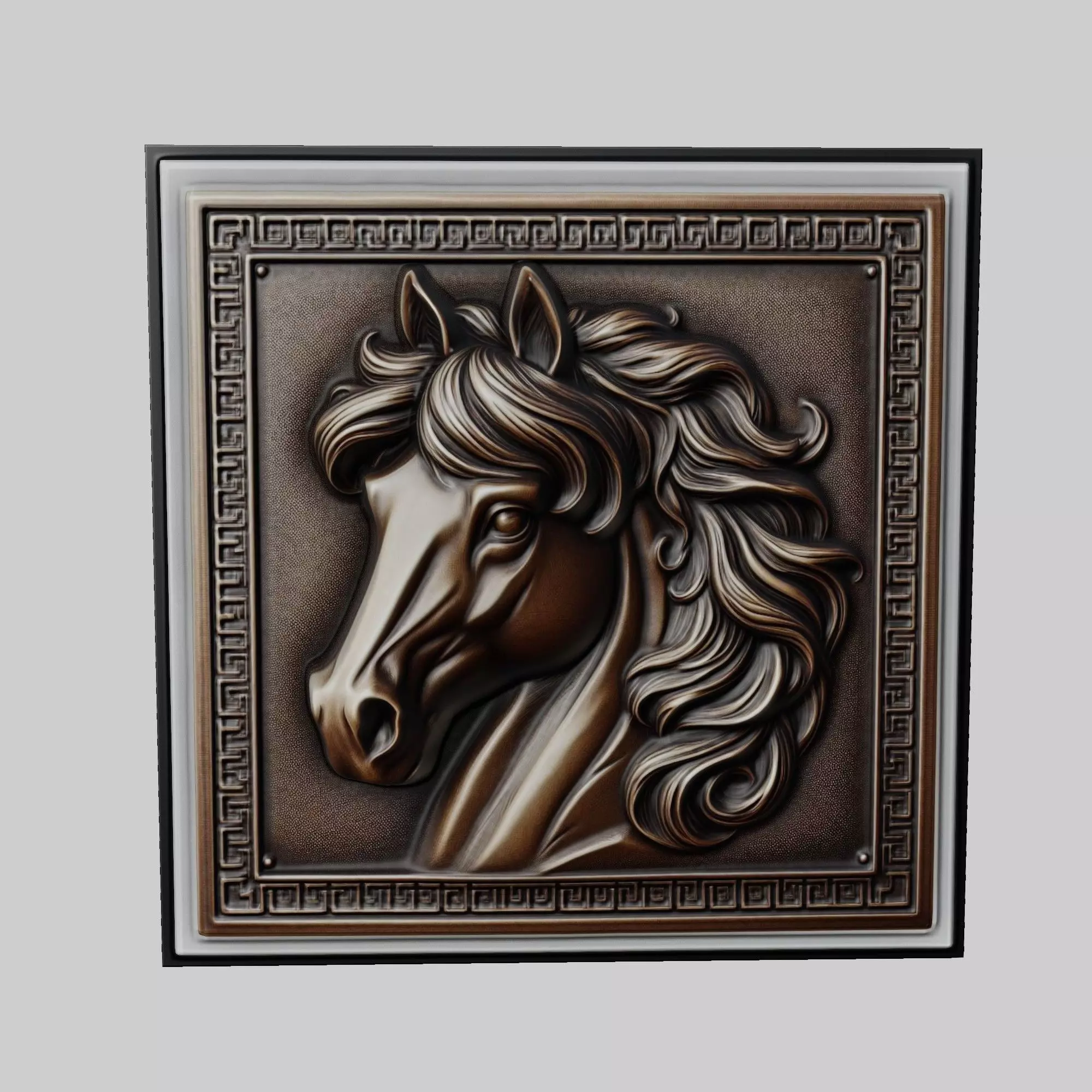 Horse Animal 3D print model_0