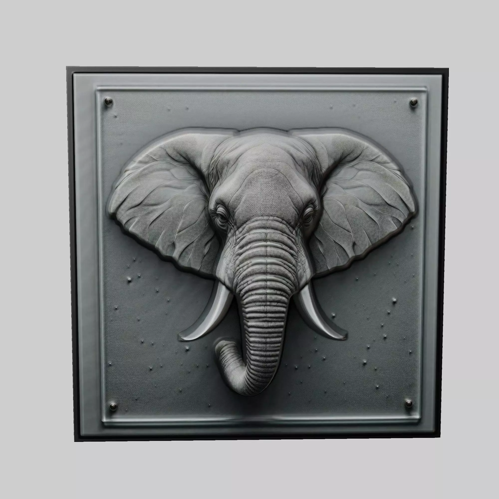 Elephant Animal 3D print model_0