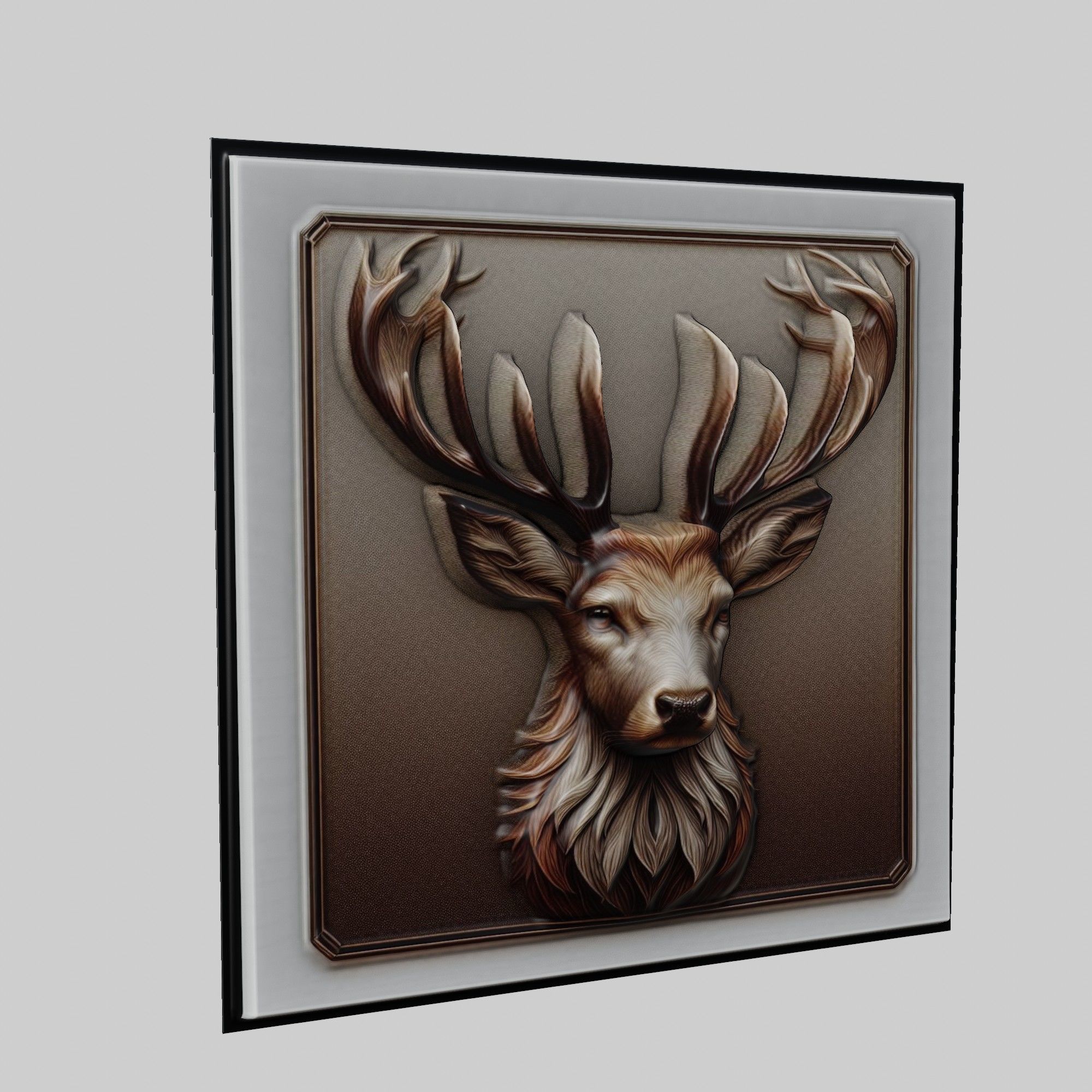 Deer Animal 3D print model_1