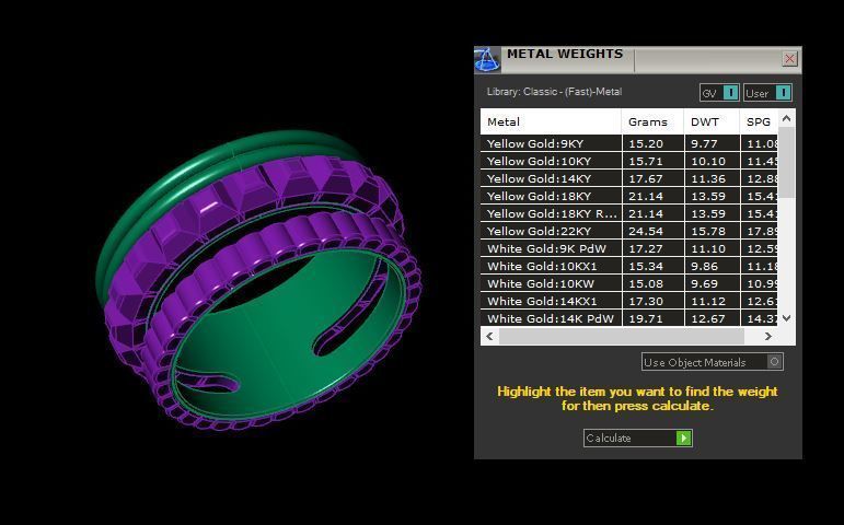 Rings 3D print model_4
