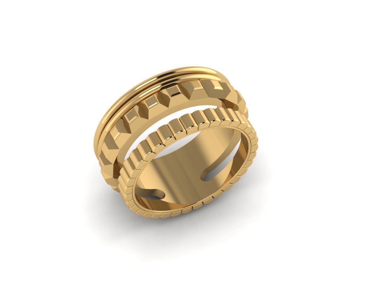 Rings 3D print model_1