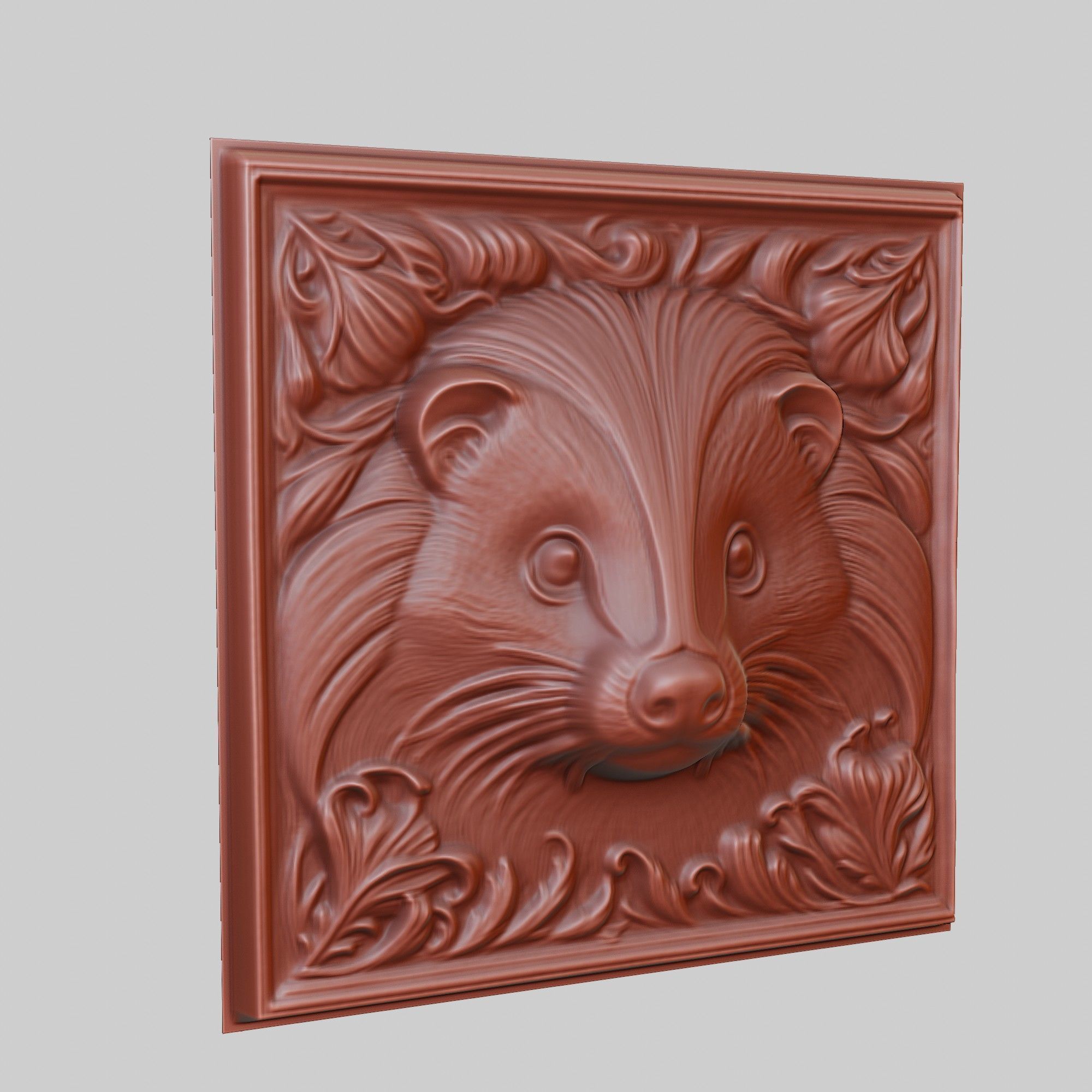 Skunk Animal 3D print model_3
