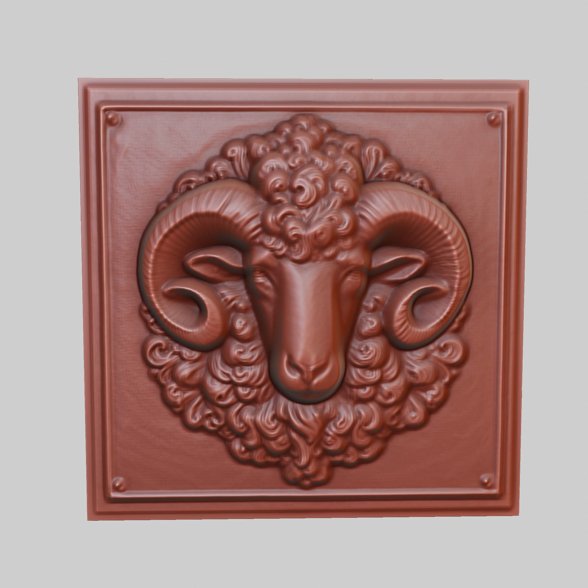 Sheep Animal 3D print model_2