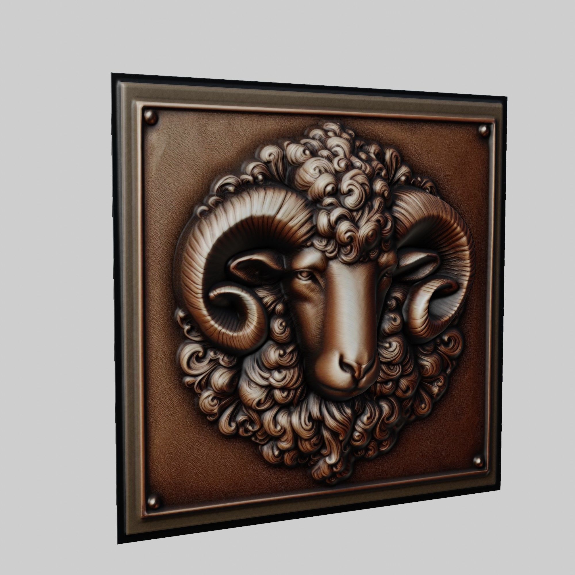 Sheep Animal 3D print model_1