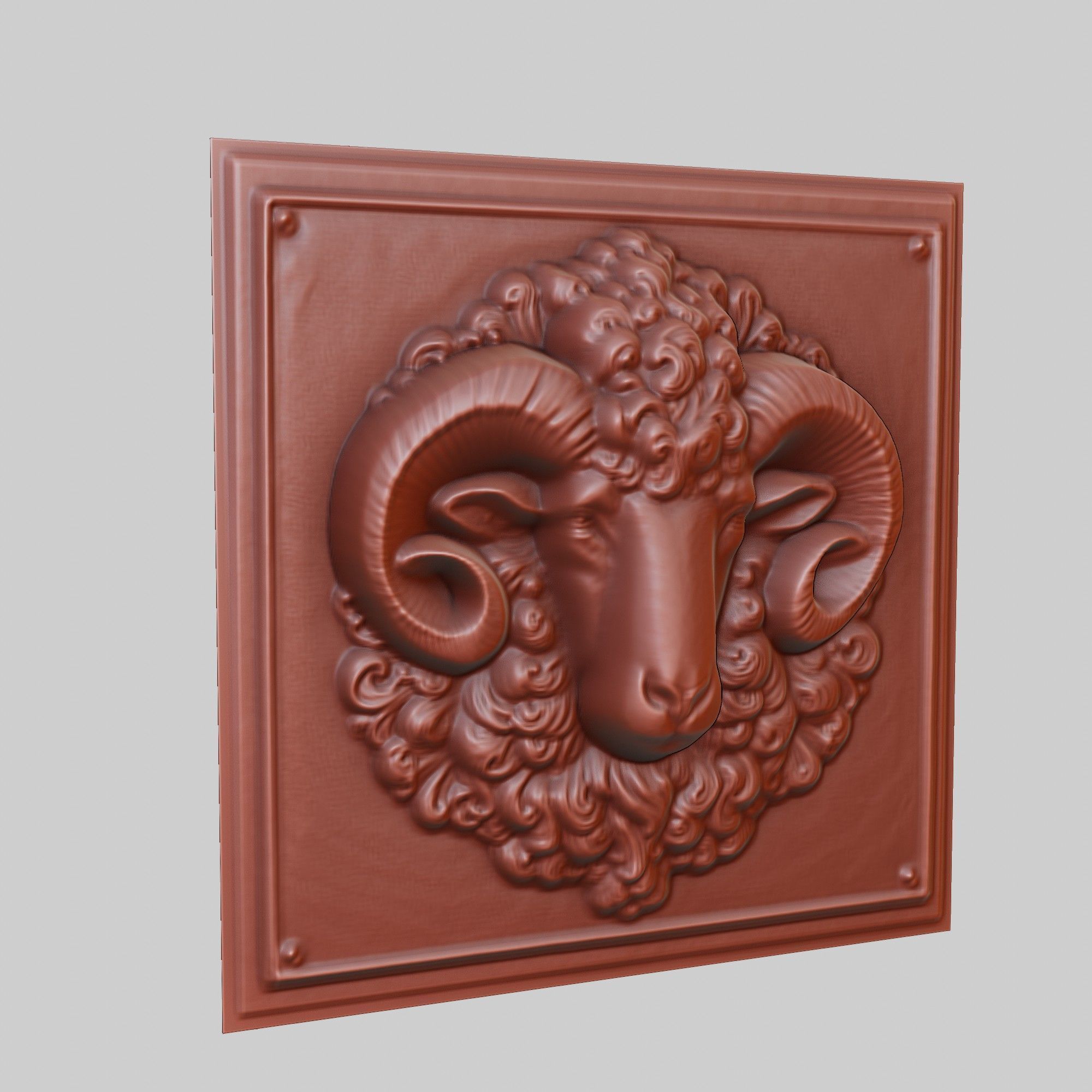 Sheep Animal 3D print model_3