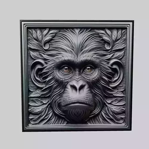 Monkey Animal 3D print model