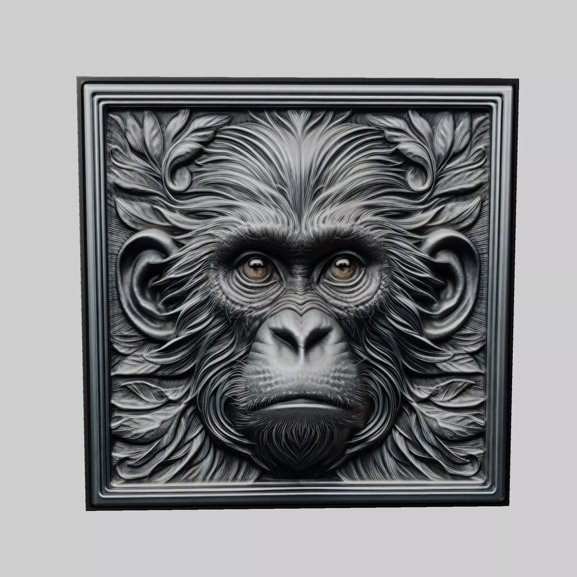 Monkey Animal 3D print model_0