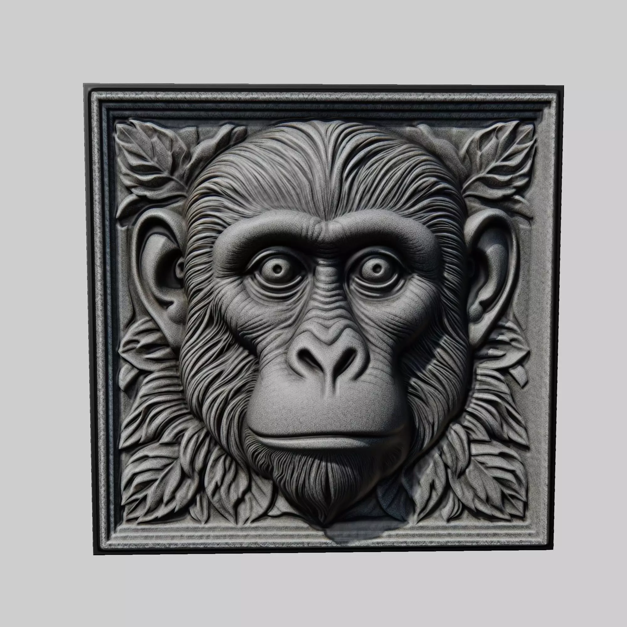 Monkey Animal 3D print model_0