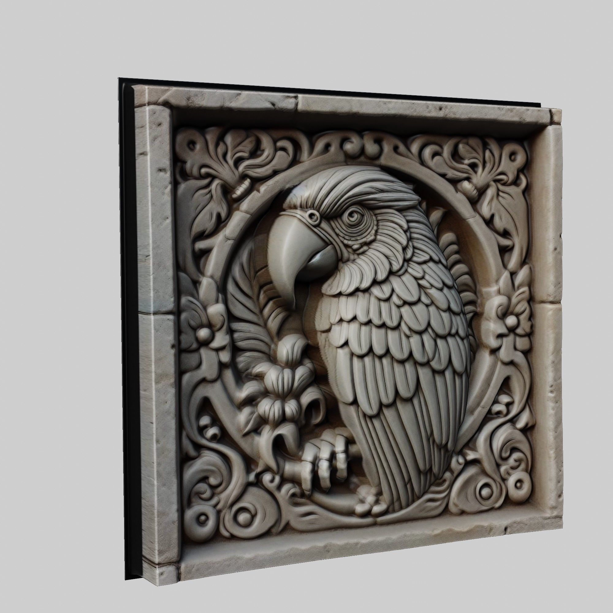 Parrot Animal 3D print model_1