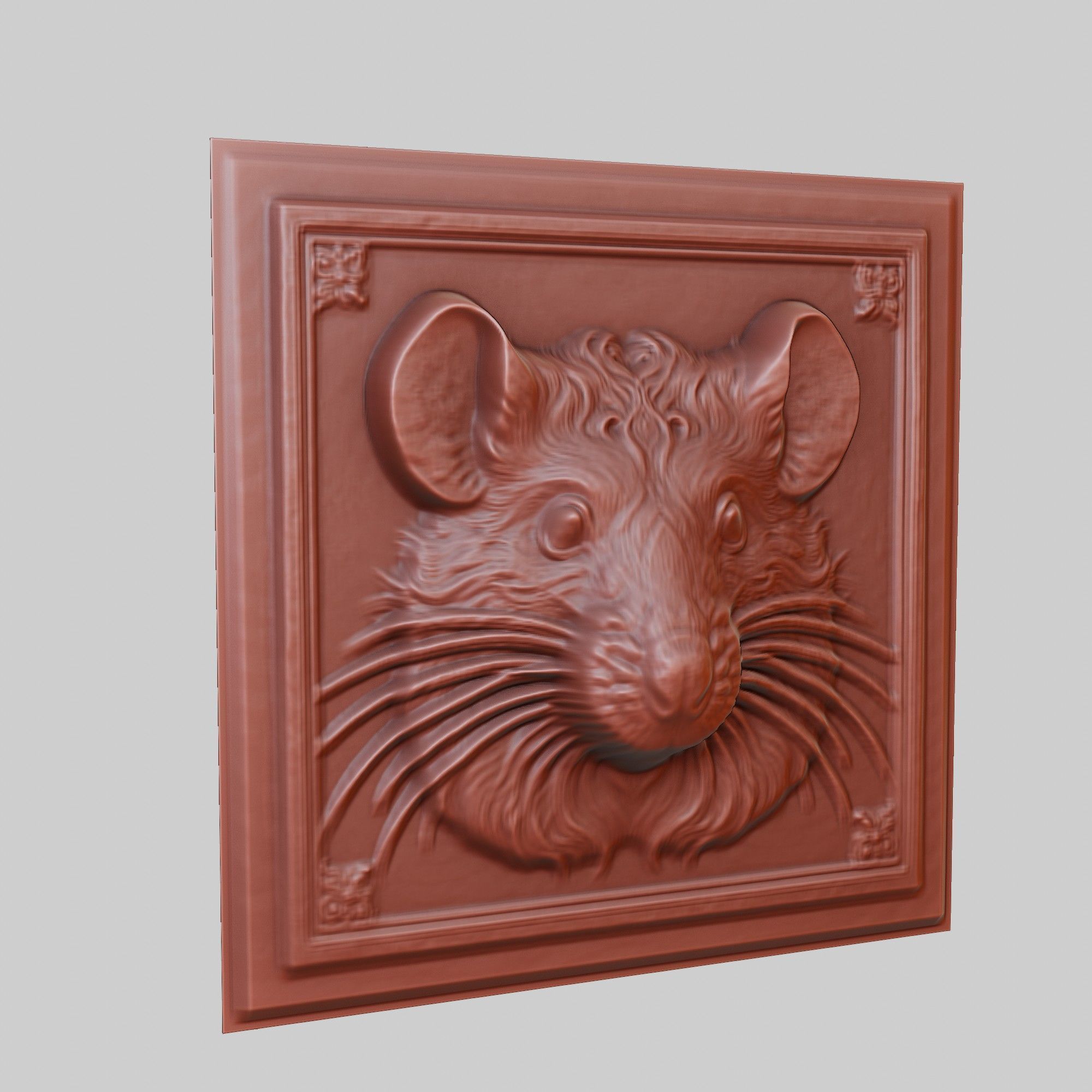 Rat Animal 3D print model_3