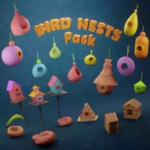 Bird Nest - Houses Pack